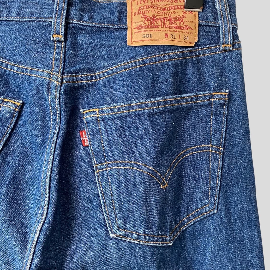 (31)90s 리바이스501 데님 청바지  상품이미지7