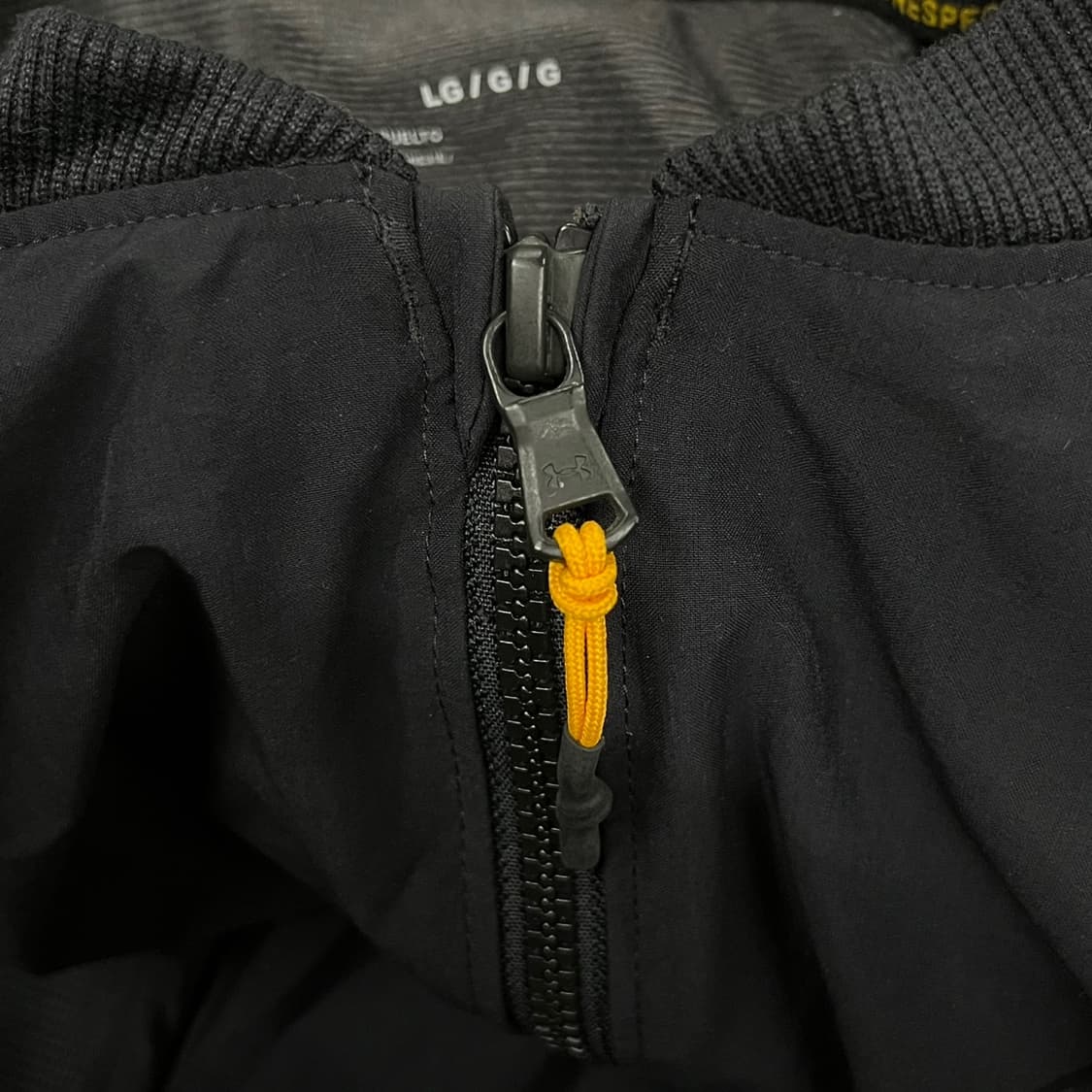 [정품/L] 언더아머 프로젝트락 블랙 봄버 자켓 b15 상품이미지7