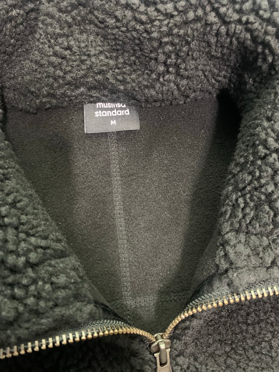 무탠다드 뽀글이 자켓 M 상품이미지3