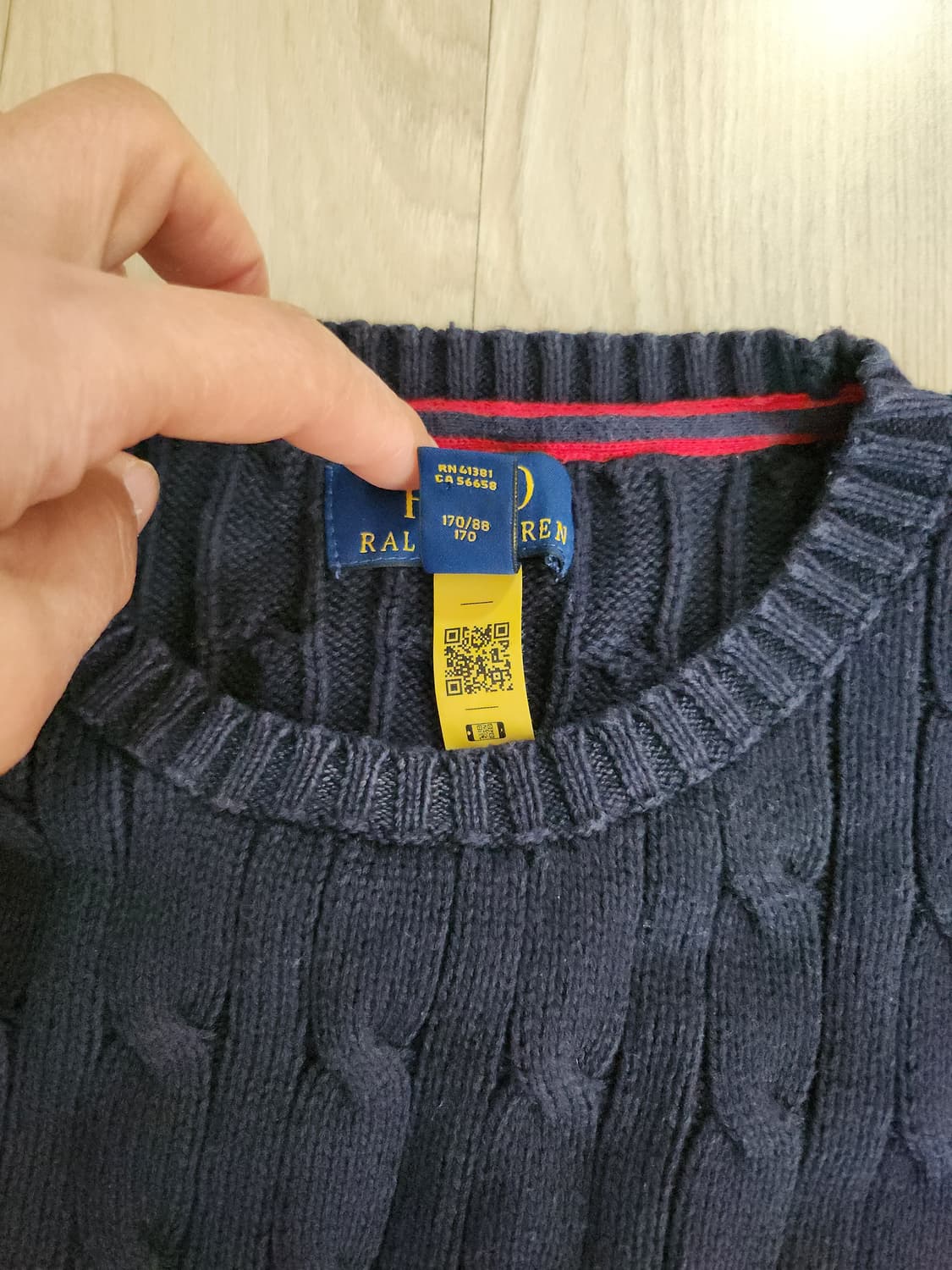 폴로랄프로렌 케이블니트 (XL18-20, 상품이미지8