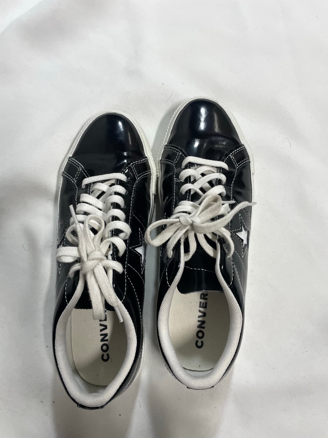 코르티스 주훈 컨버스 원스타 유광 레더 로우 상품이미지2