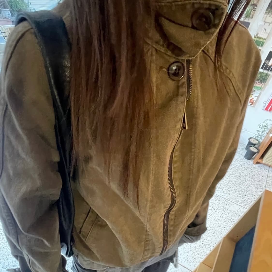 빈티지 자켓 브라운 상품이미지2