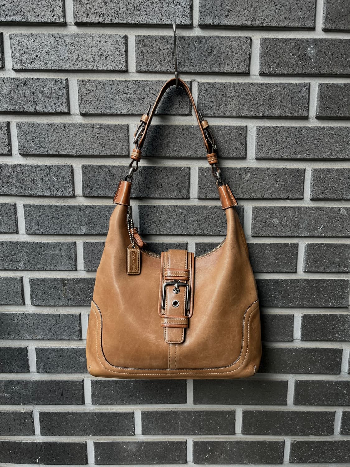 00s Coach 코치 소호 버클백 브라운 상품이미지1