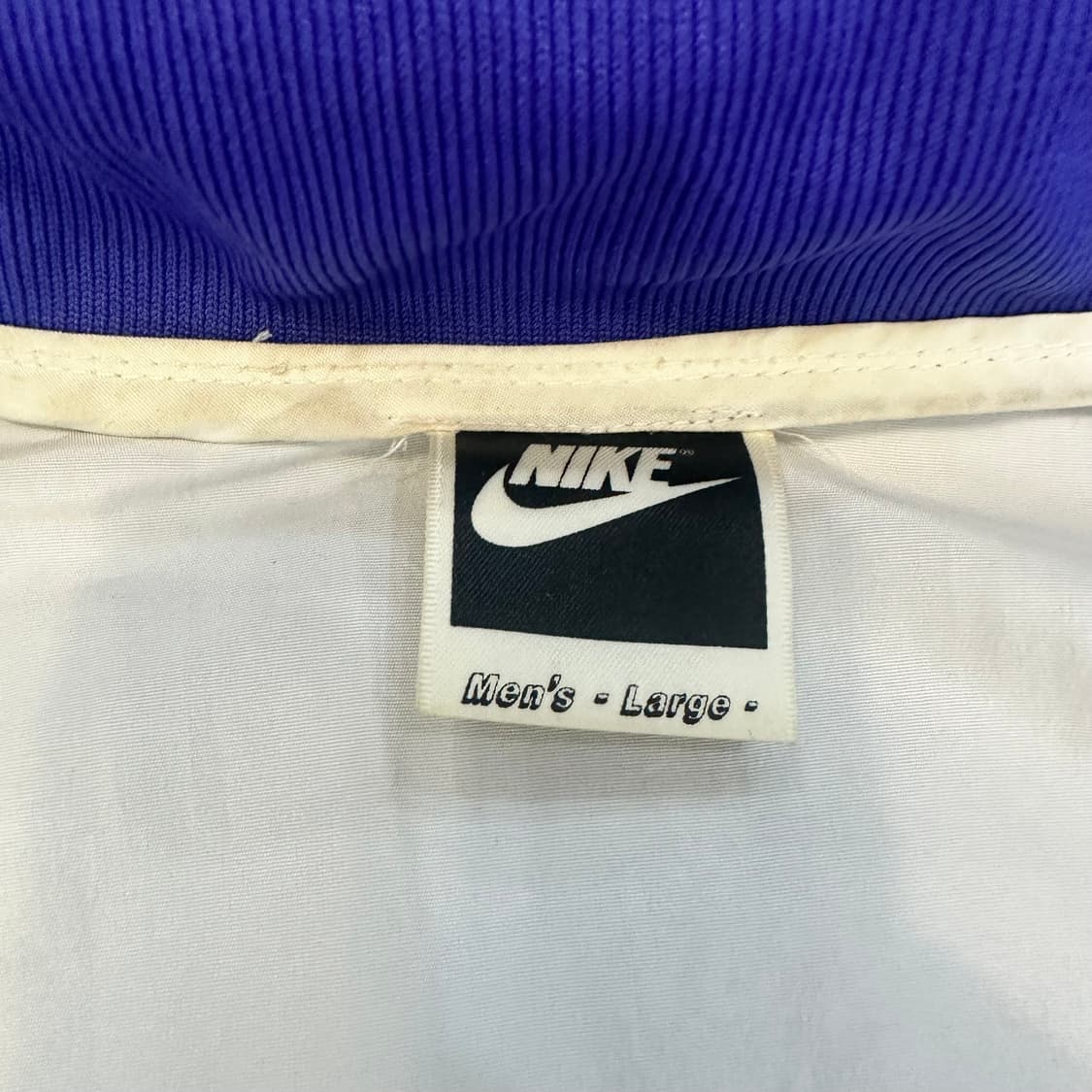 나이키 90s  올드스쿨 배색 바람막이 자켓L 상품이미지5