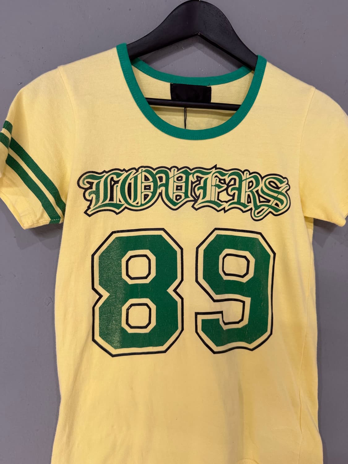 numbering detail yellow top 상품이미지6