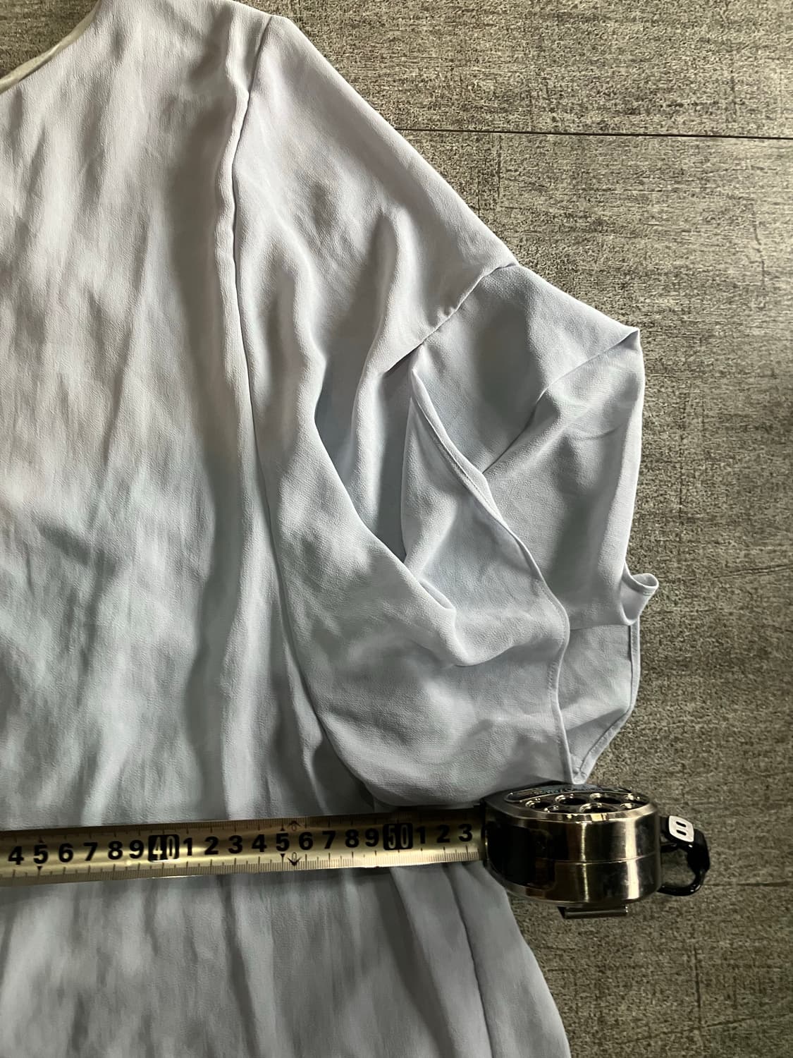 일본빈티지 달천깔페어리 공주풍 샤랄라 케이프깔 블라우스 상품이미지2