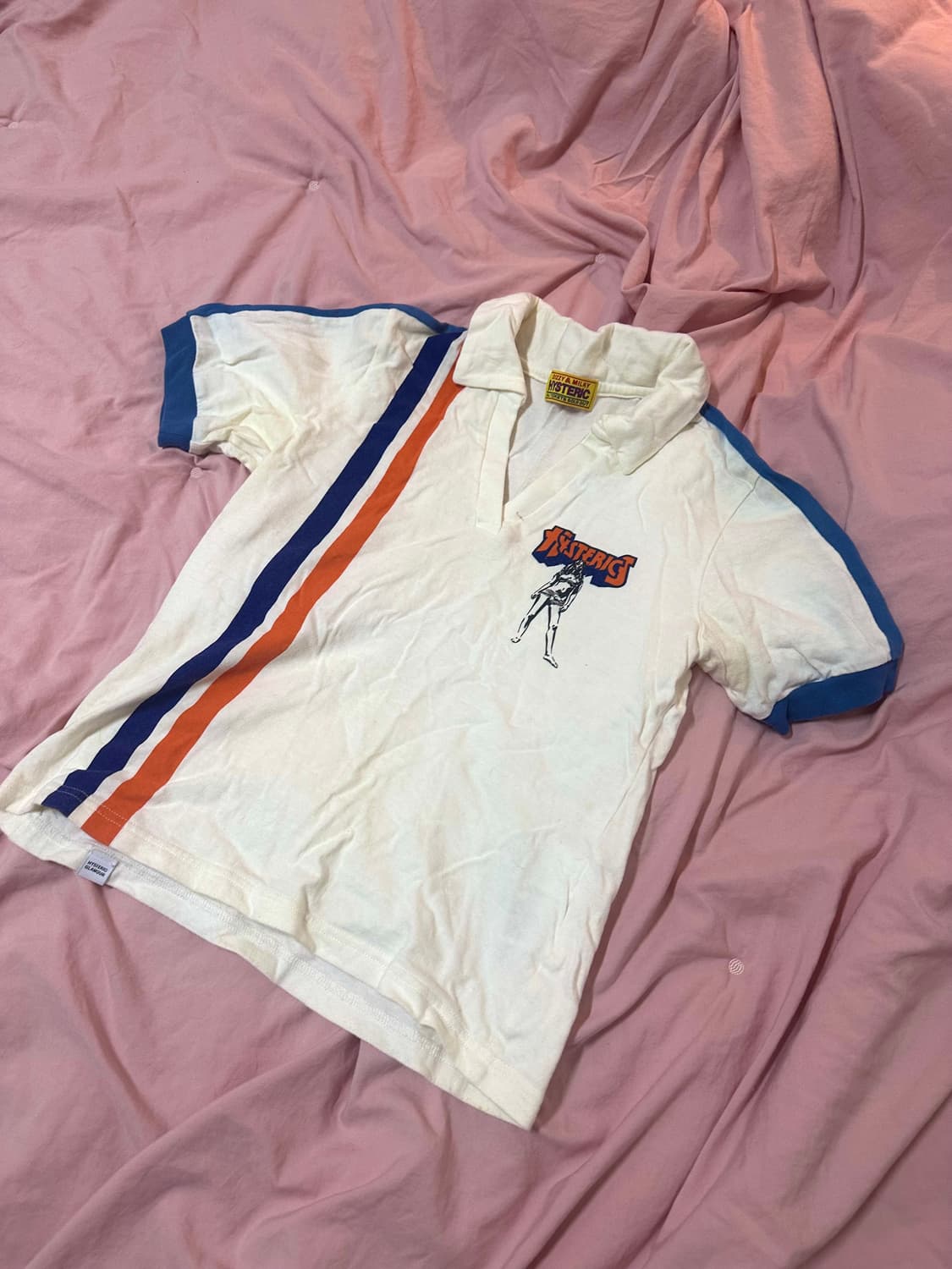 히스테릭글래머 카라 티셔츠  상품이미지1