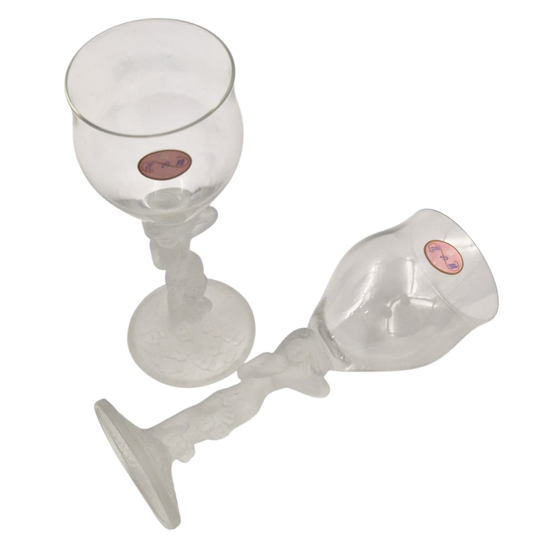 70s 이시즈카 엔틱 비너스 불투명 와인잔 1p 상품이미지3