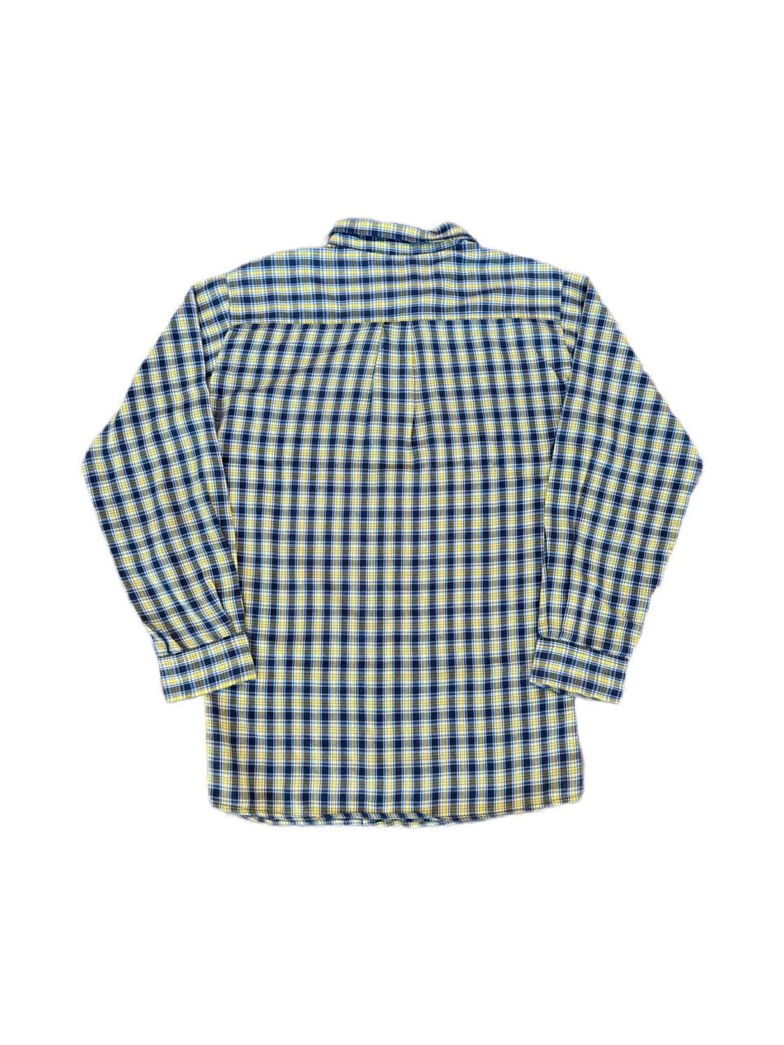 90s Stussy striped check boarder shirts 상품이미지2