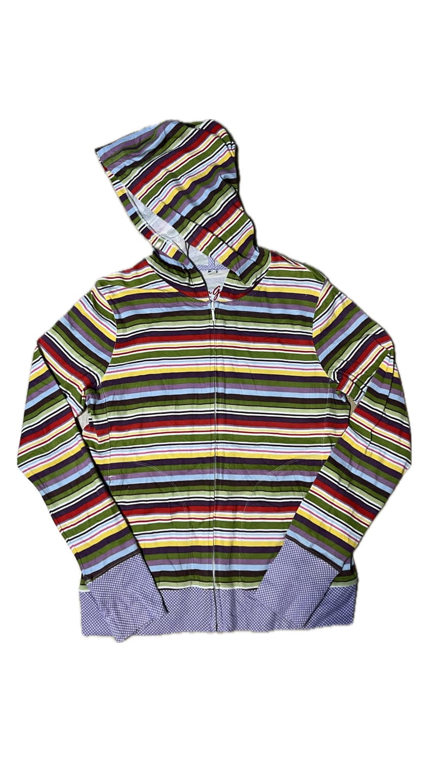 유니클로X그린게이트 콜라보 스트라이프 후드집업 상품이미지1