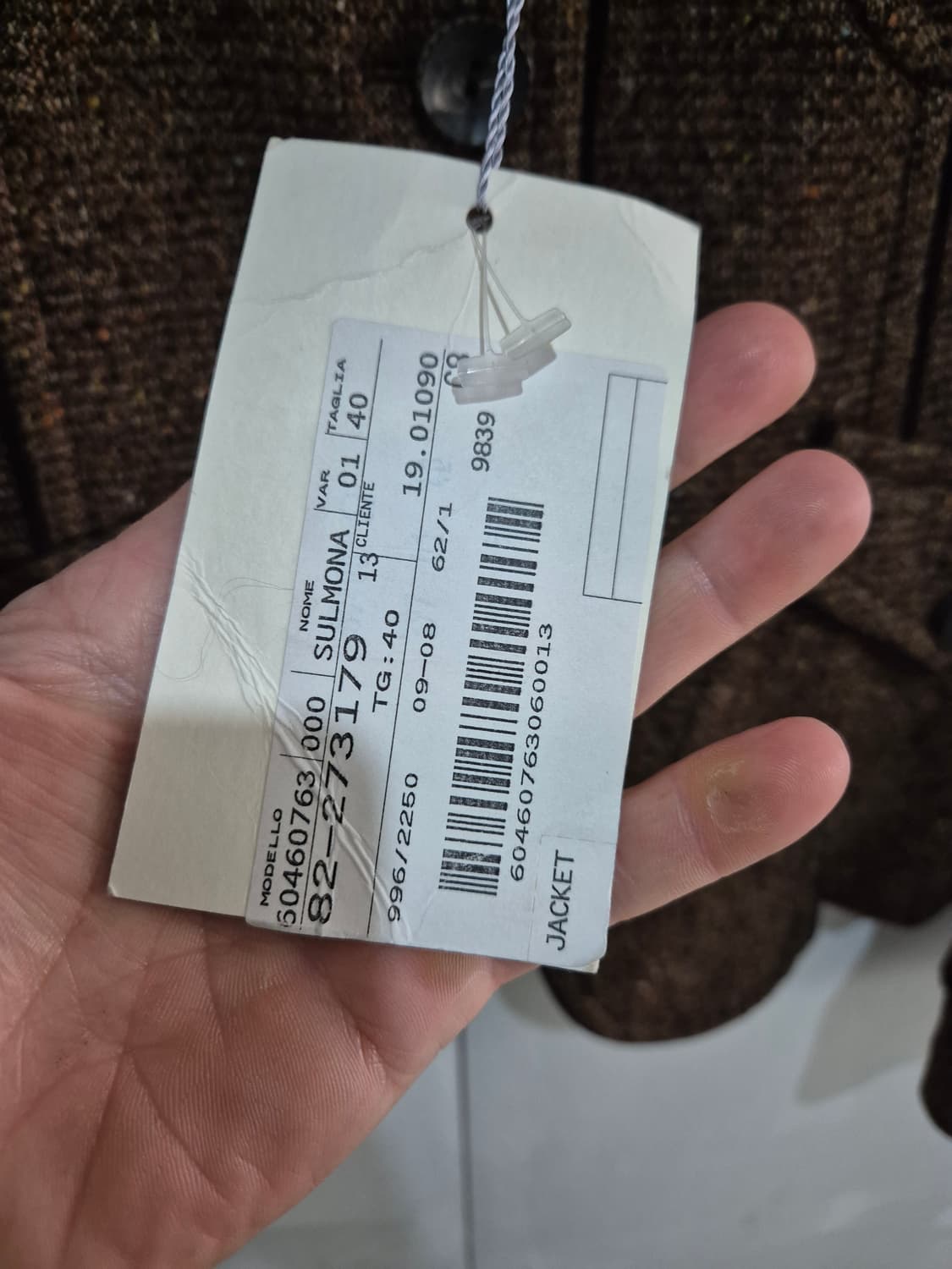 막스마라 울 트위드 자켓 새상품 상품이미지3