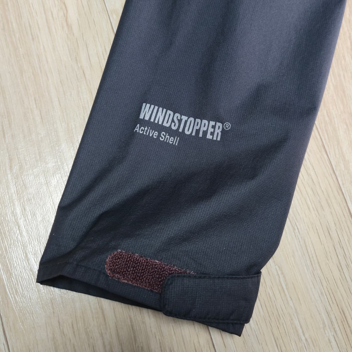 L) 몽벨 윈드스토퍼 다크그레이 바람막이 자켓 상품이미지6