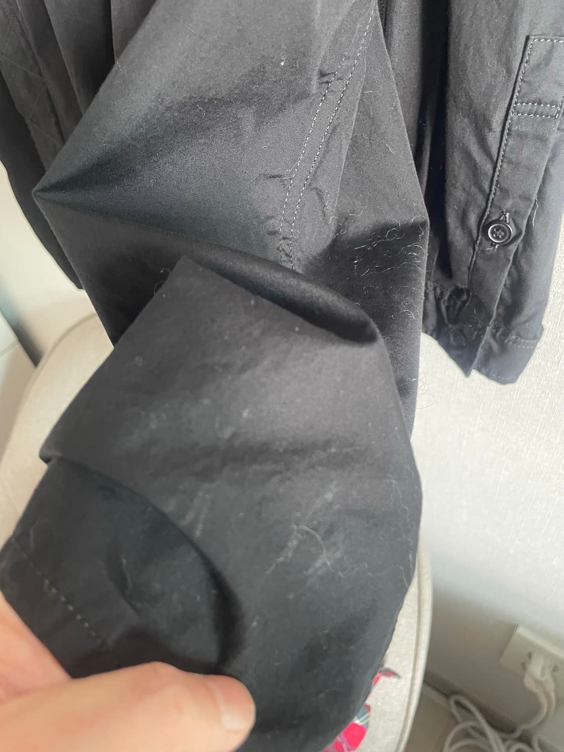 요지야마모토 셔츠형 점퍼 상품이미지8