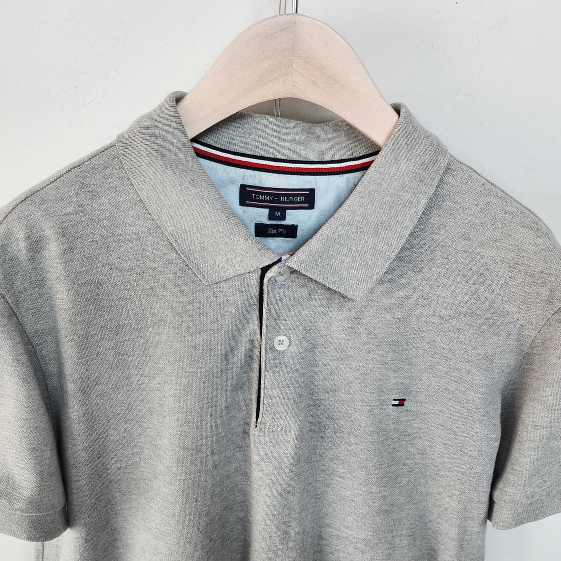 타미힐피거 그레이 반팔 티셔츠 상품이미지2