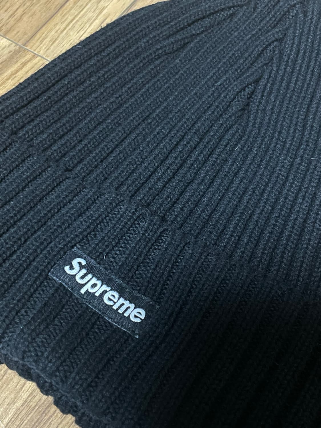 Supreme 슈프림 오버다이드 비니(블랙)  상품이미지2