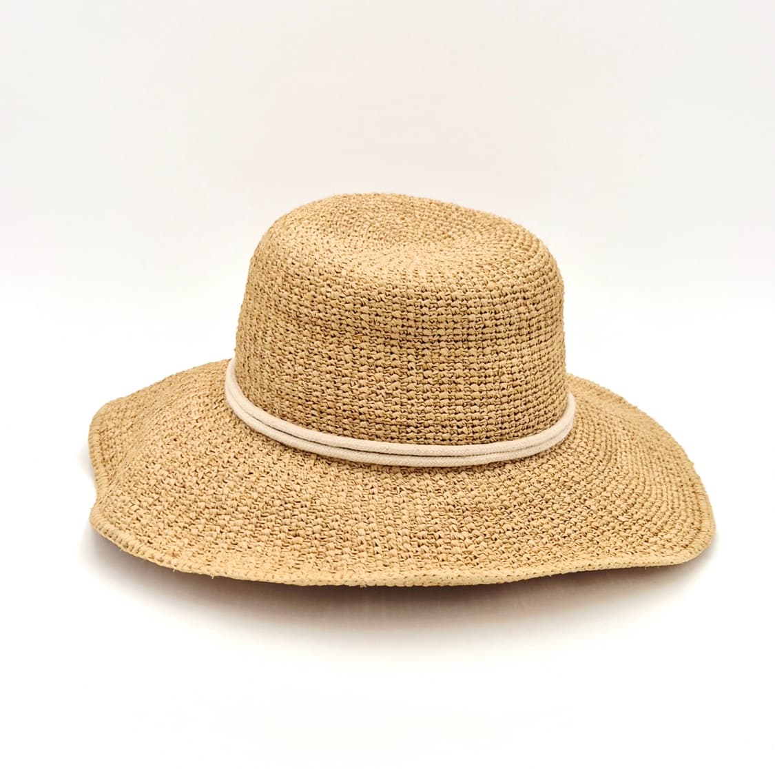 헬렌카민스키 라피아 내추럴 브림햇 모자 상품이미지4