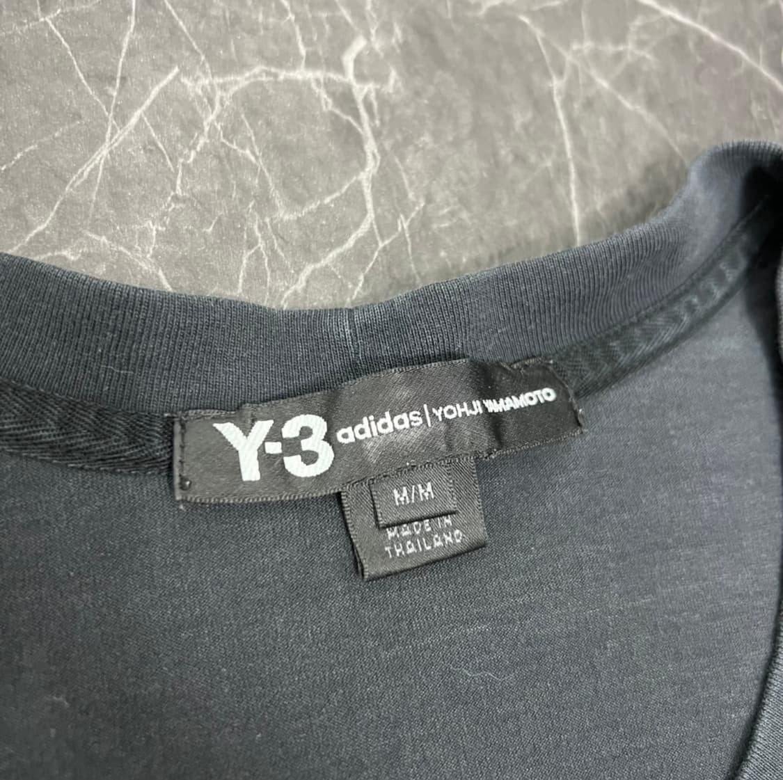 요지야마모토 Y-3 18ss 스택로고 오버사이즈 반팔 상품이미지3