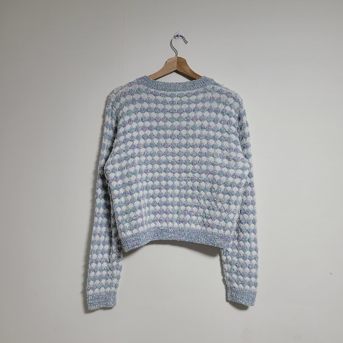 (F) IFNE 이프네 니트 가디건 트위드 자켓 상품이미지5