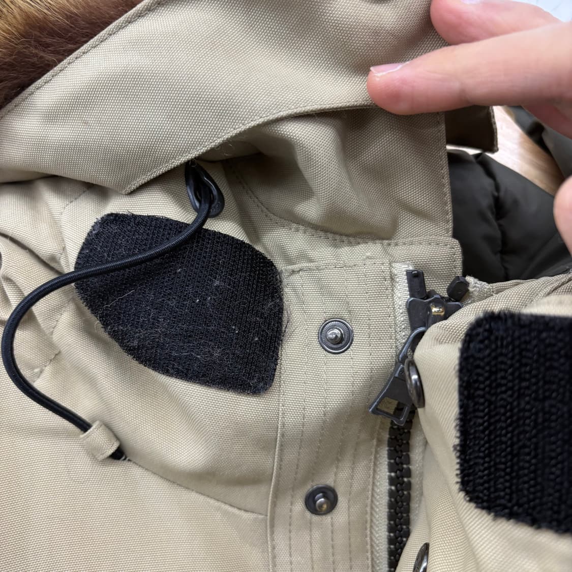 노티카 퍼후드 야상 패딩 남L 상품이미지2