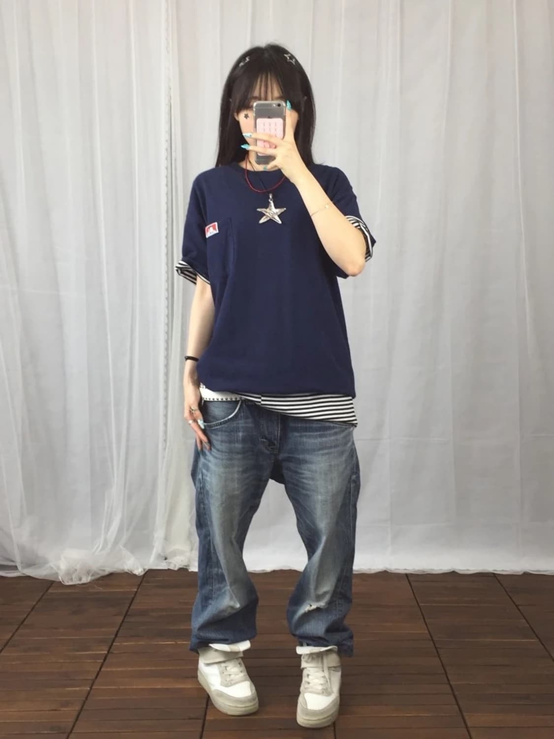 Ben Davis Navy Pocket Tee 상품이미지2