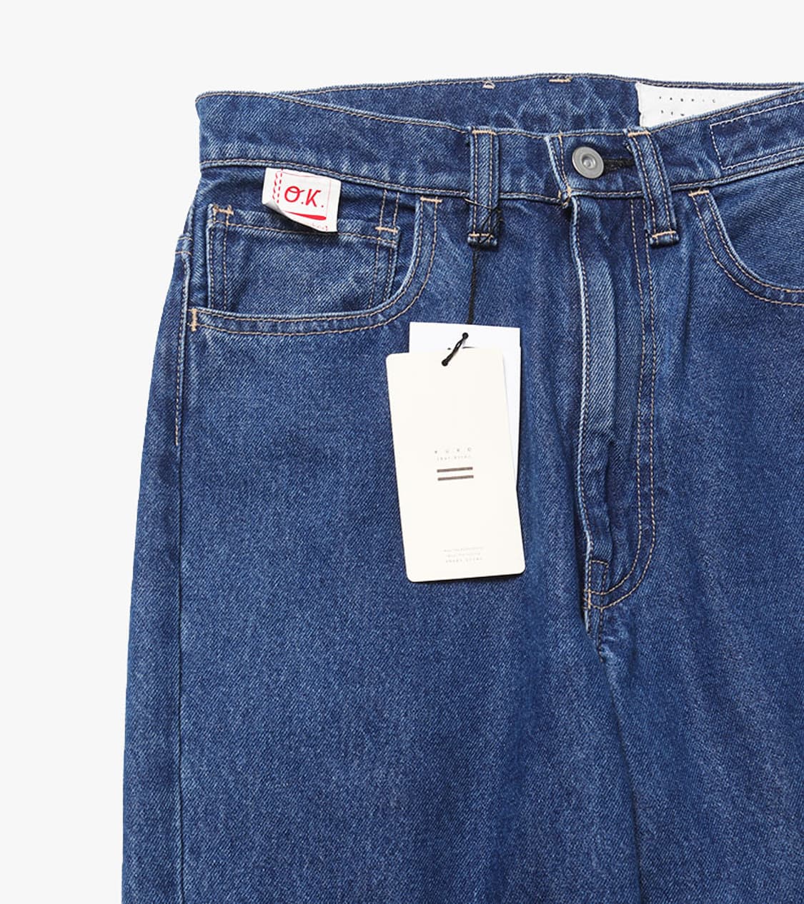 KURO - PRESTON WESTERN DENIM PANTS 상품이미지4