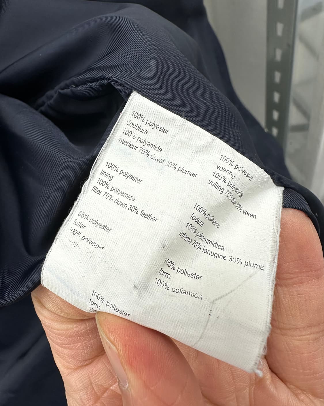 (XL)라코스테 덕다운 패딩조끼-M1634 상품이미지6