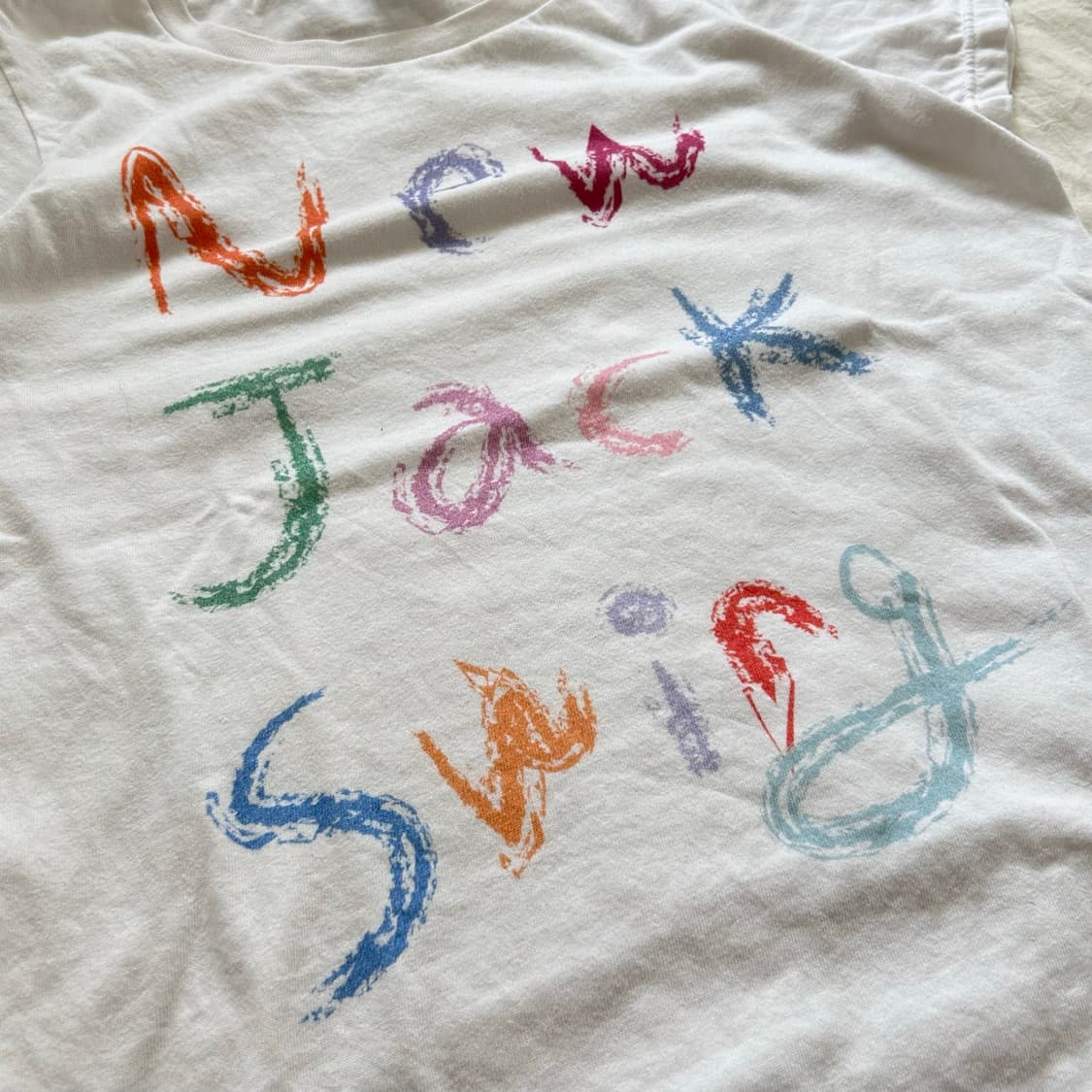 Vintage New Jack Swing spelling T-Shirts 상품이미지2