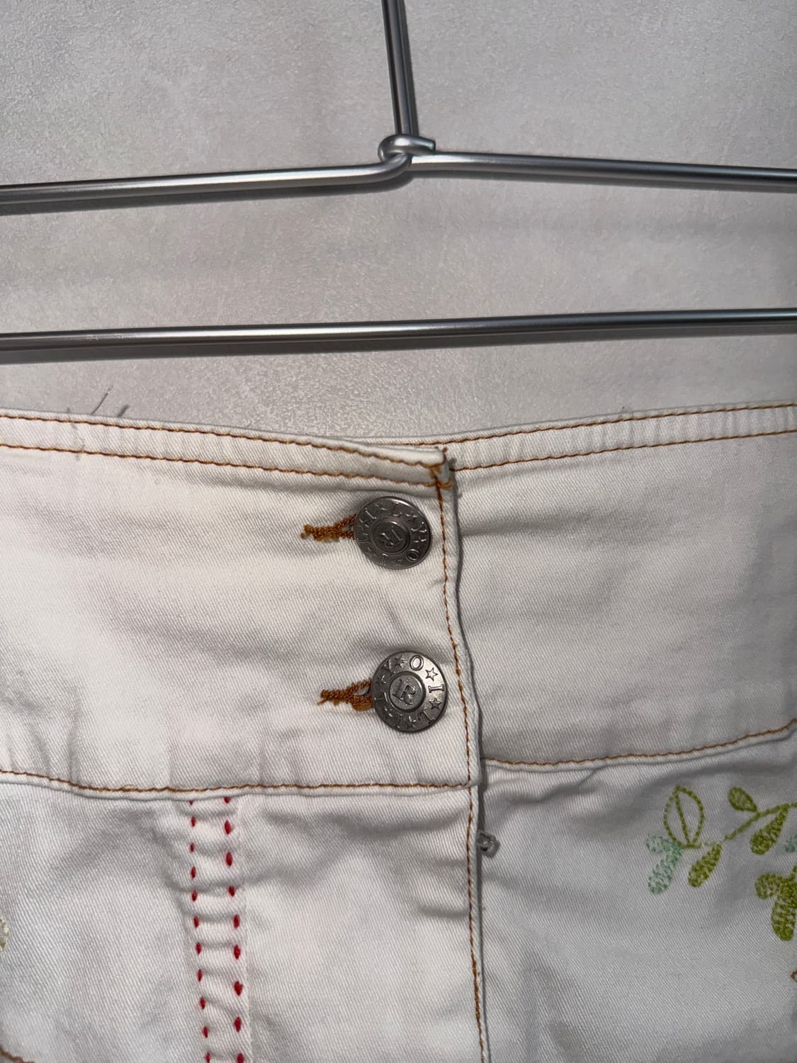 Oilily white bohemian flower pocket sk 상품이미지4