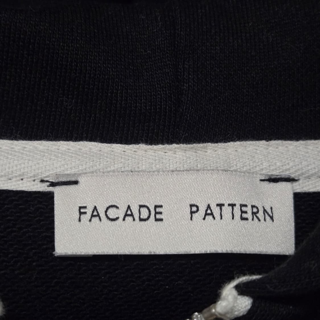 파사드패턴 프렌치 후드집업 / 여성 후드집업/ 여자 후드집업  상품이미지2