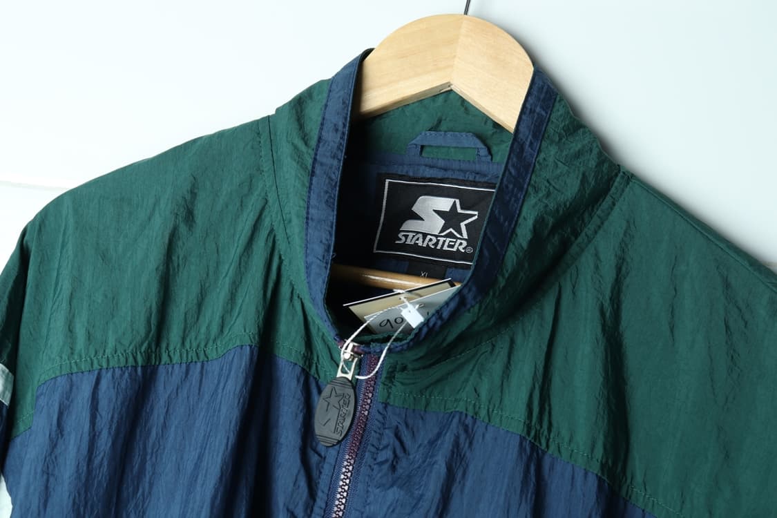 (XL-4XL) 스타터 집업 바람막이 점퍼자켓 90s 년대-H30530 상품이미지10