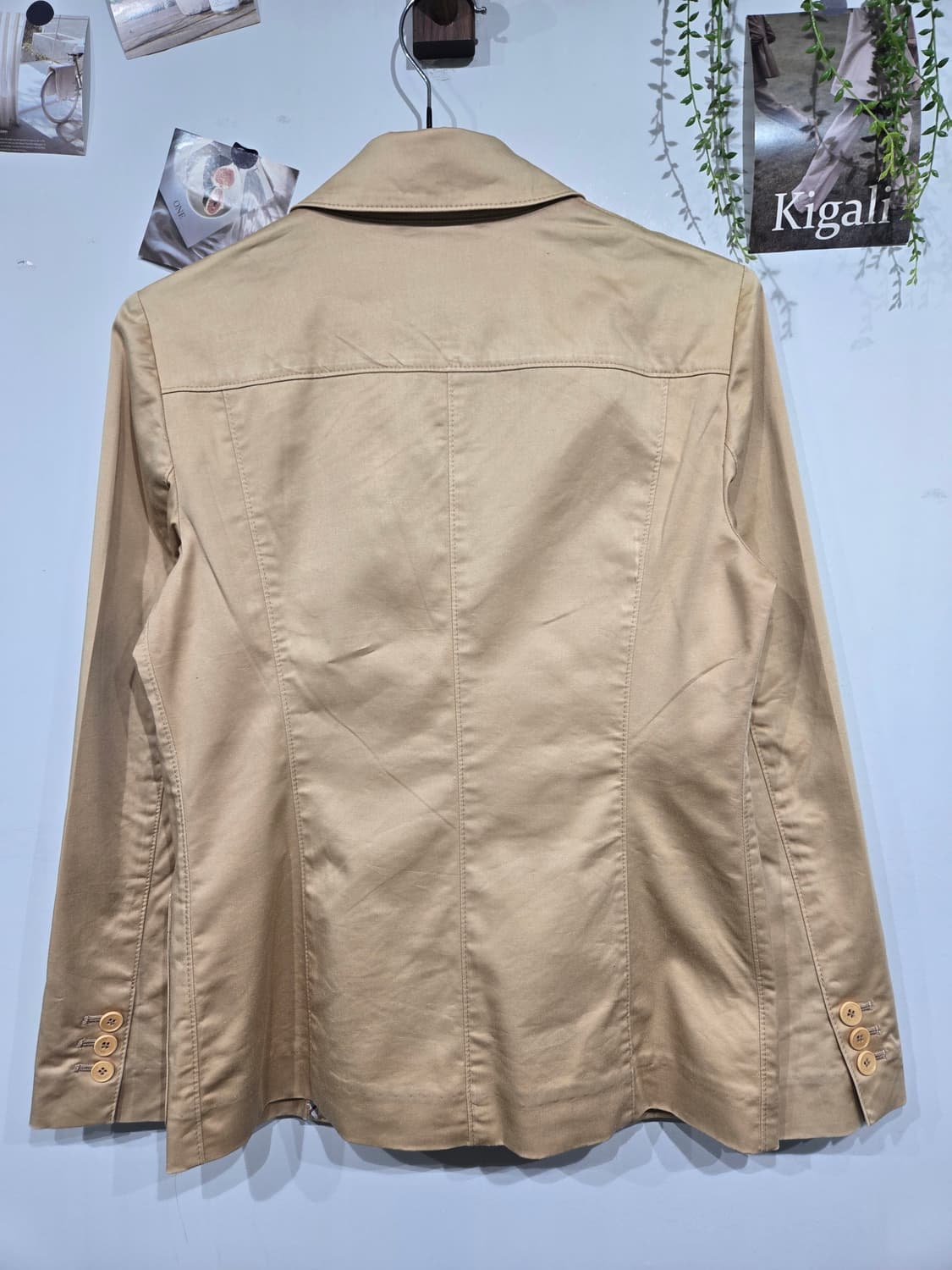 버버리 베이지 여성 자켓 블레이저 상품이미지4