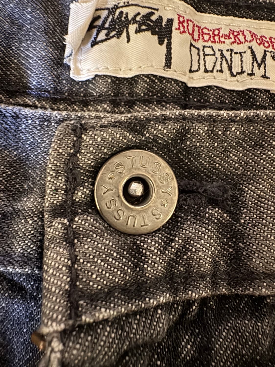 [34] 90s 올드스투시 데님팬츠 상품이미지5