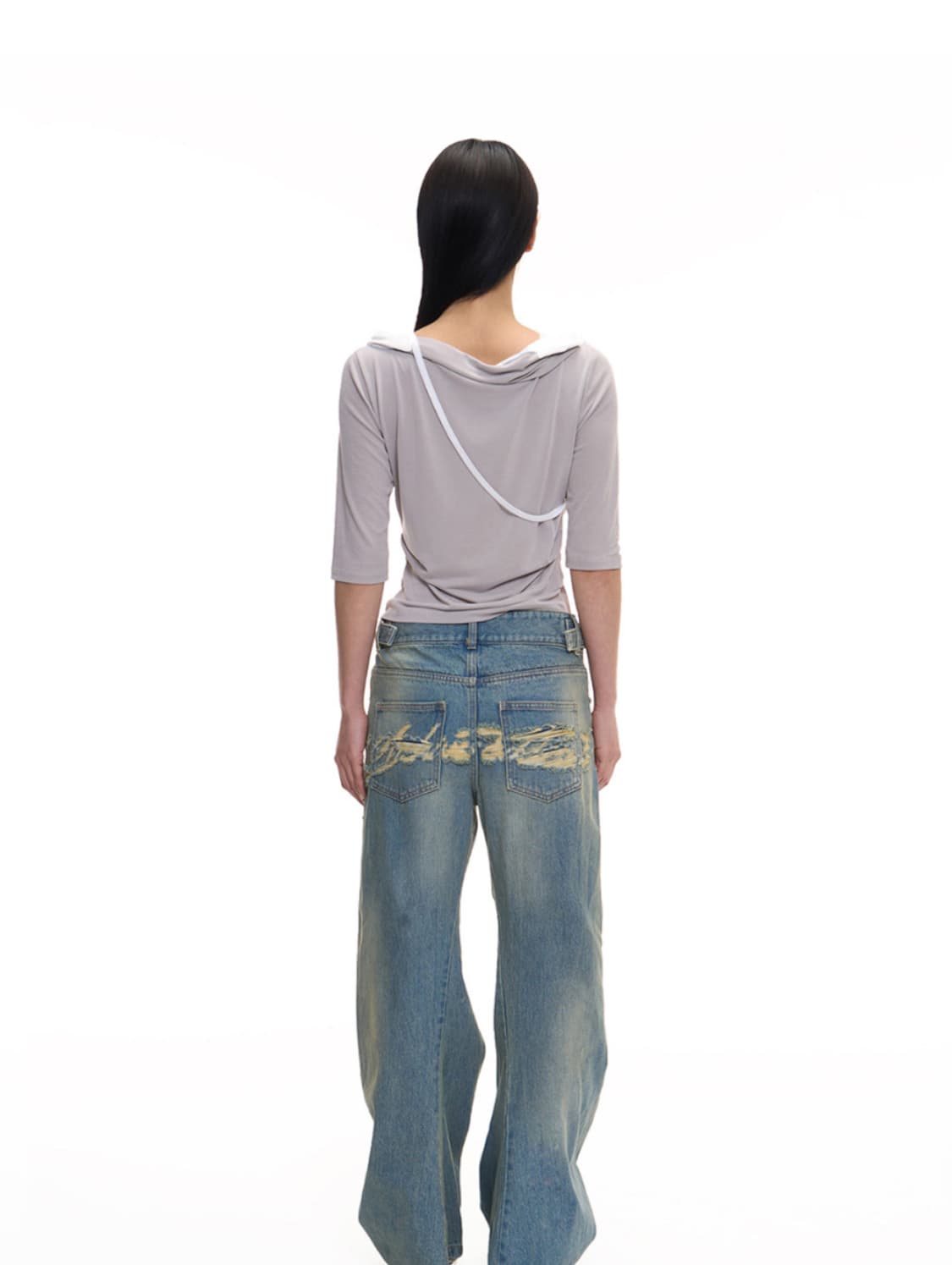 Ceretti draped top 상품이미지3