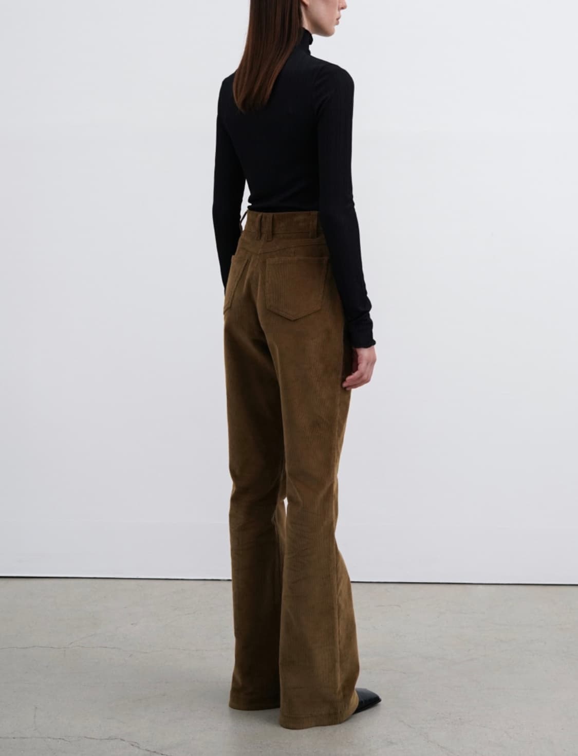 인사일런스 코듀로이 부츠컷팬츠  상품이미지2