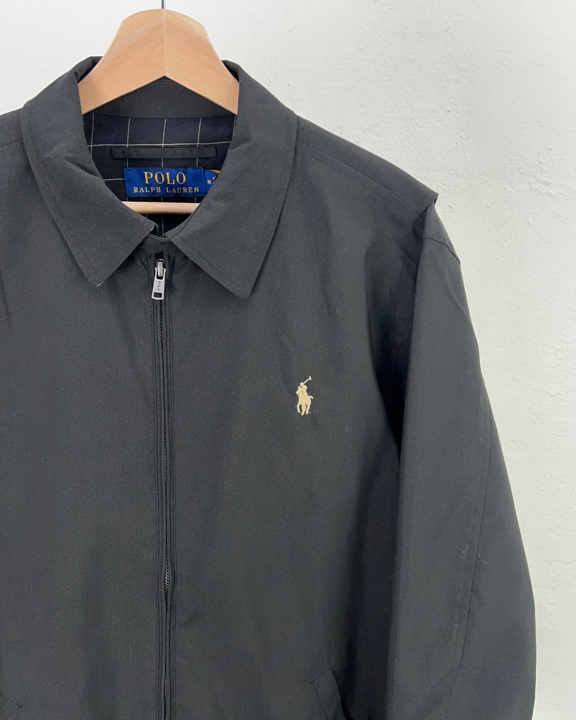 폴로 랄프로렌 블랙 폴리 쉘 스윙 바이 윈드브레이커 자켓 상품이미지3