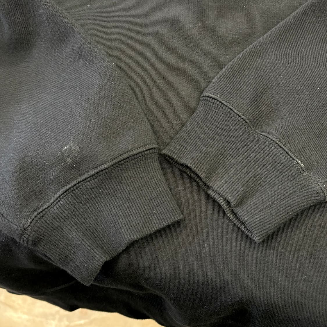 L 스투시 베이직 블랙 맨투맨 상품이미지6