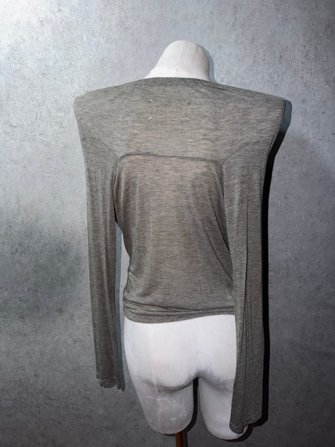 마르지엘라 드레이프 롱슬리브 상품이미지1