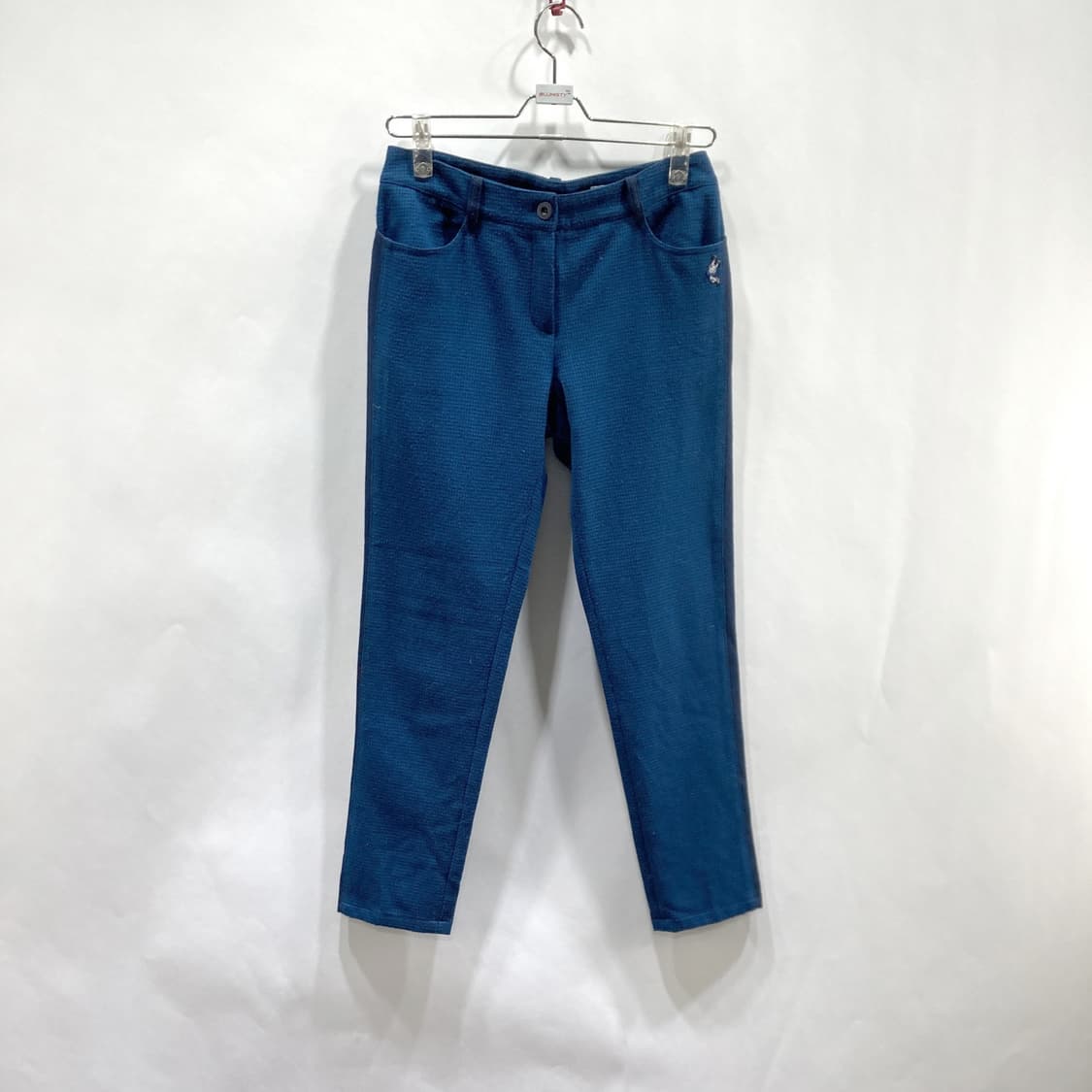 JDX 여성골프팬츠 추동용 블루체크 28 상품이미지1