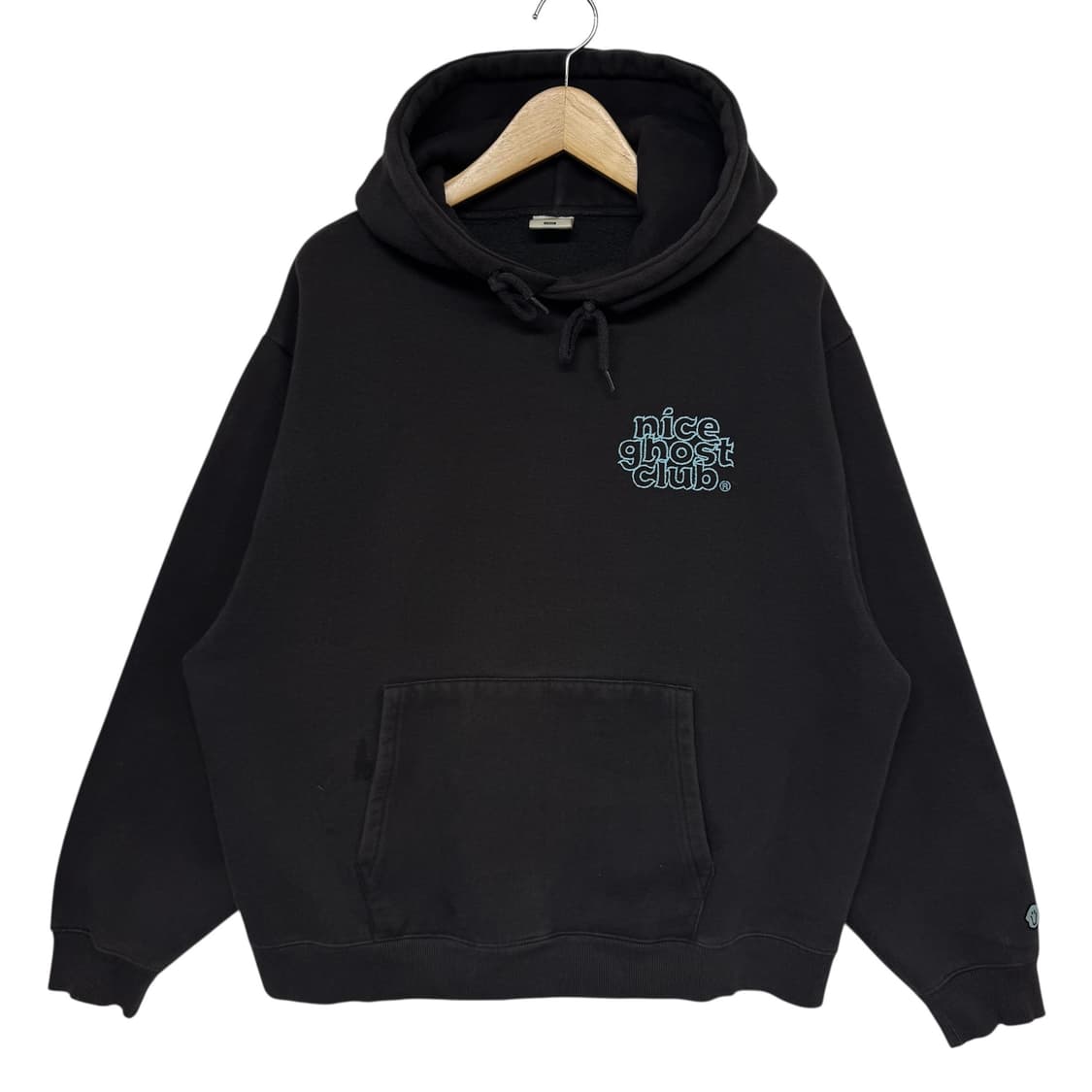 나이스고스트클럽 로고 후드티 상품이미지2