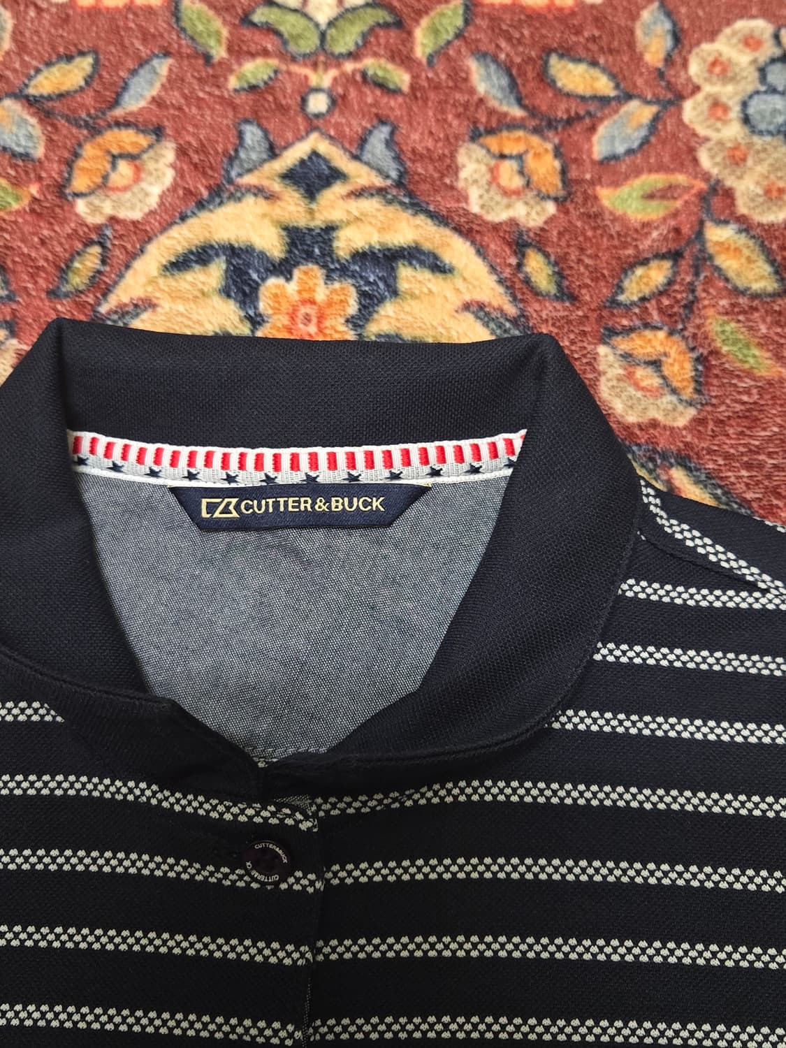 Cutter & Buck 커터앤벅 스트라이프 폴로 반팔 (95) 상품이미지5