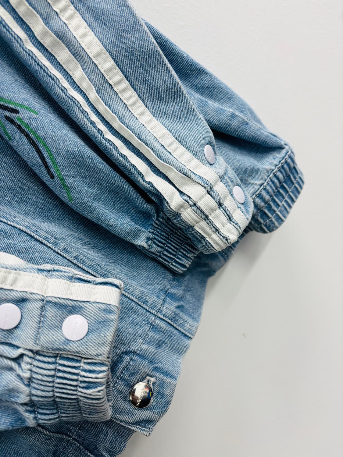 아디다스 x 피오루치 20SS 패턴 데님 자켓 상품이미지5