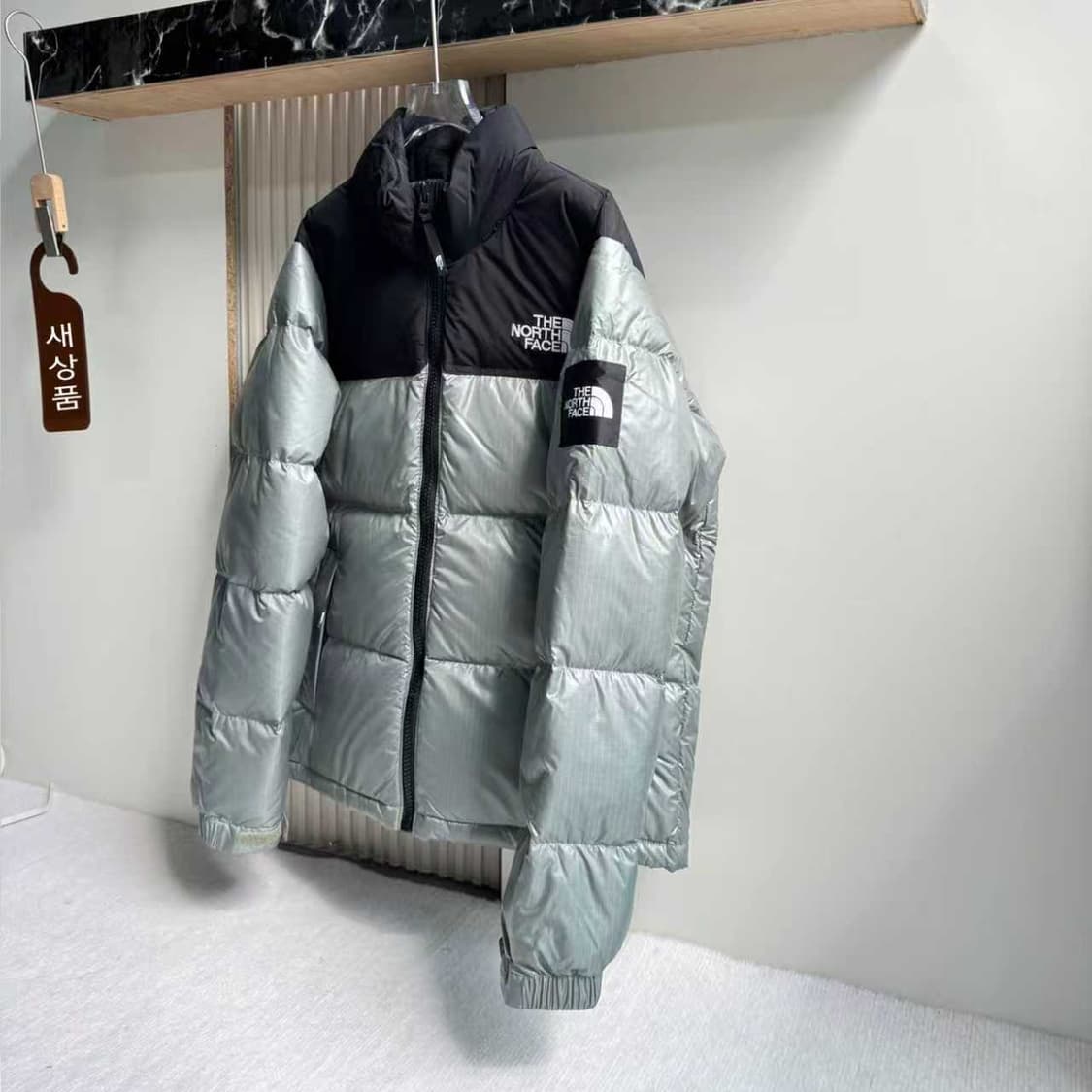 노스페이스 화이트 라벨 노벨티 눕시 다운 자켓 라이트 카키 NJ1DN50 상품이미지3