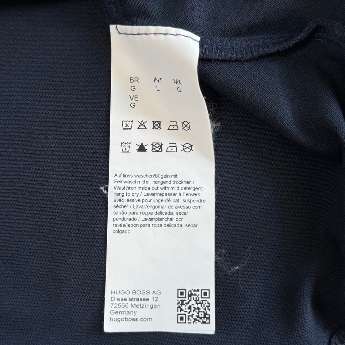 HUGO BOSS 휴고 보스 반팔 카라티 L 상품이미지4
