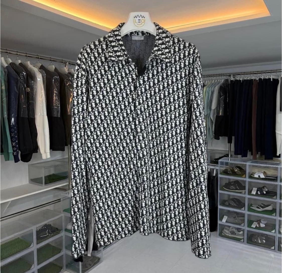 [리오브전포점] 디올 오블리크 자카드 오버셔츠 상품이미지1