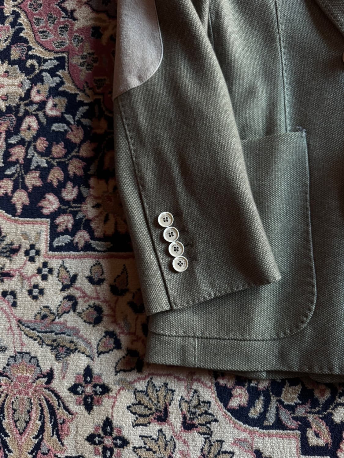 로로피아나 캐시미어 더블 브레스티드 자켓 100 상품이미지5