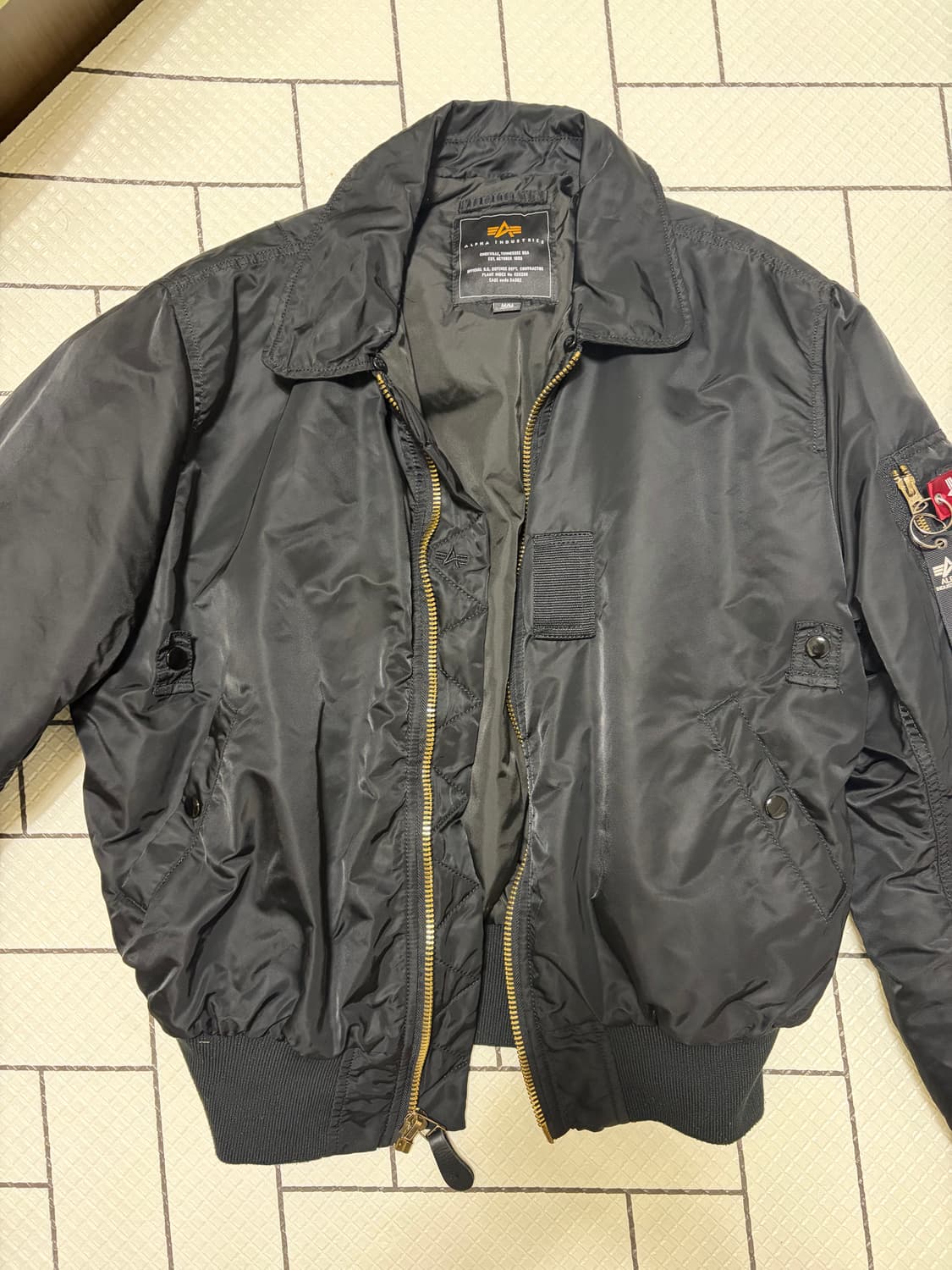 알파인더스트리 ma-1 M사이즈 상품이미지1