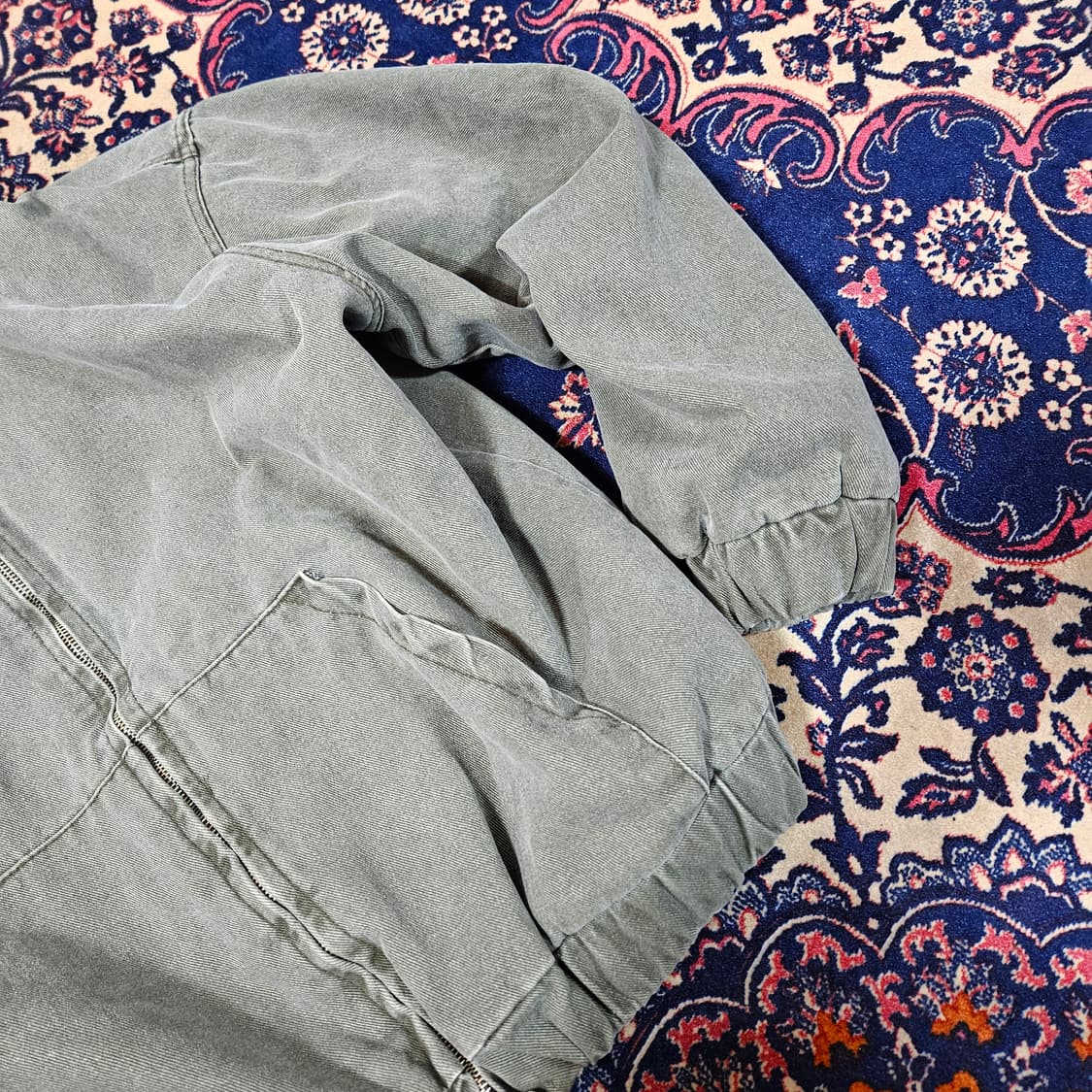 슬로건(SLOGAN) 양털 후드 워크자켓 Free 상품이미지5