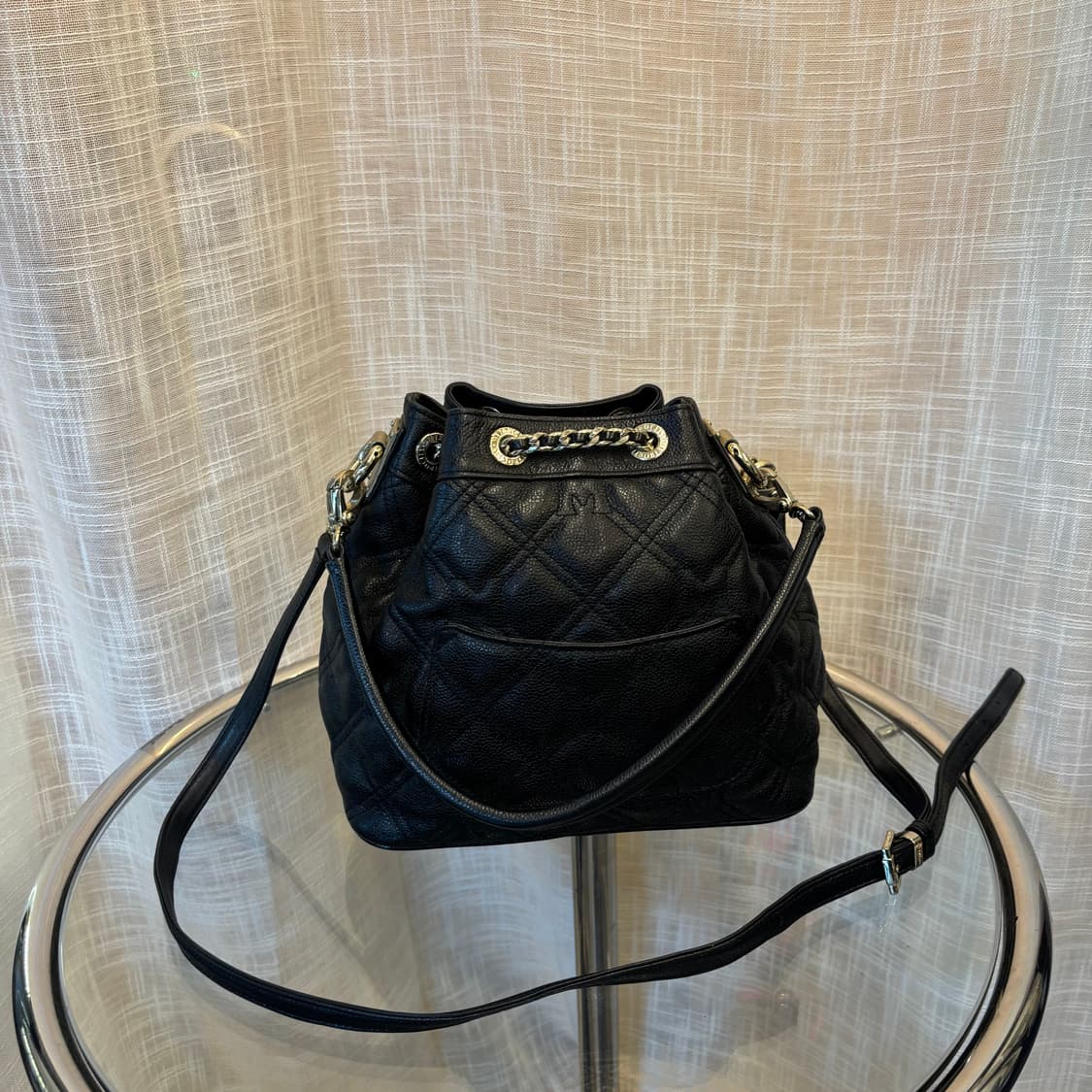 정품 메트로시티 퀄팅 복조리 토트백 크로스백 상품이미지4