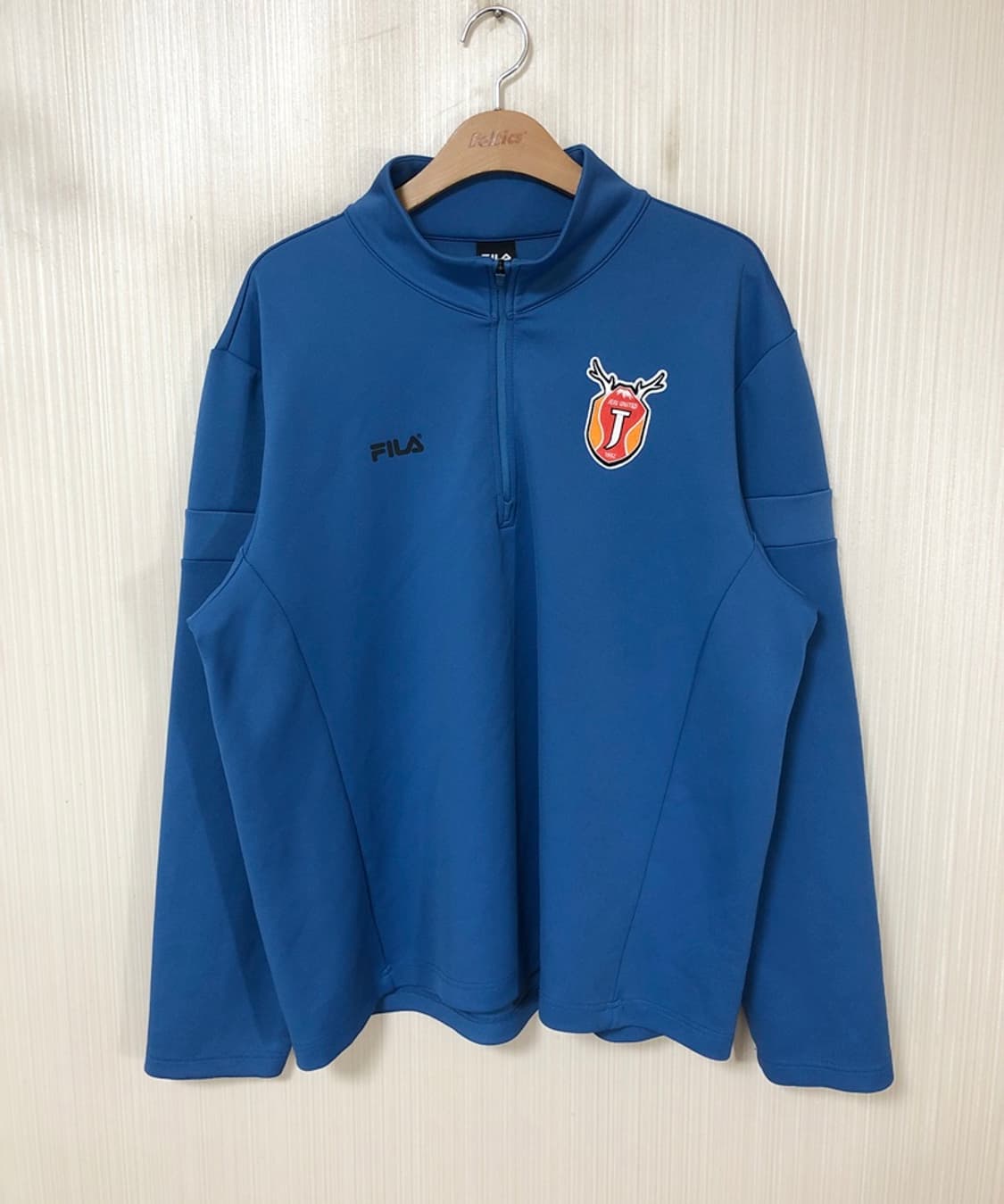 K리그 필라 제주유나이티드 하프집업 트레이닝탑 2XL(110) 상품이미지1