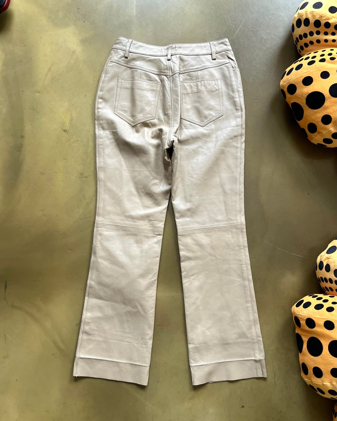 LUFRAN Real Lamb Leather Trouser Pants 상품이미지9